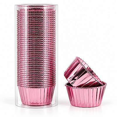Muffin Kek Kapsülü 25'li Rose Metalik - 3