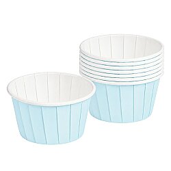 Muffin Kek Kapsülü 50'li Açık Mavi 