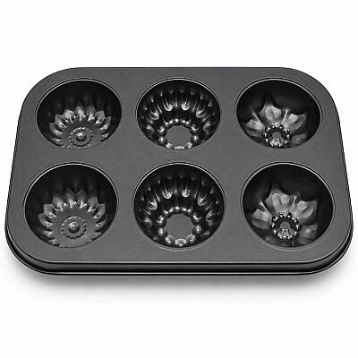 Karışık Desenli Muffin ve Kek Kalıbı 6'lı - 1