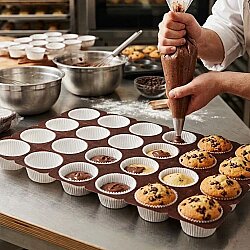  Kağıt Muffin ve Cupcake Kalıbı 24'lü - 2