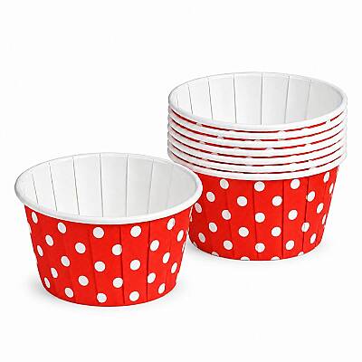 Muffin Kek Kapsülü 25'li Kırmızı Puantiyeli - 1