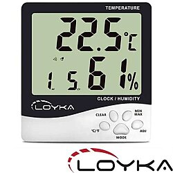 Dijital Sıcaklık ve Nem Ölçer - LOYKA (1)