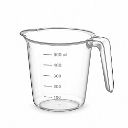 Plastik Ölçü Kabı 500 ml No:1 - ŞENYAYLA (1)