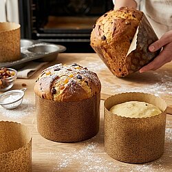 Panettone Kalıbı Kağıt 10 Adet - 3