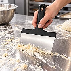 Paslanmaz Çelik Hamur Kazıyıcı 22 cm - 3