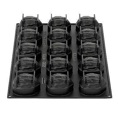 3D Ceviz Silikon Pasta Ve Kek Kalıbı 15'li - 1