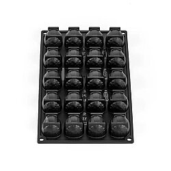 3D Fındık Silikon Pasta ve Kek Kalıbı 20'li - PAVONI