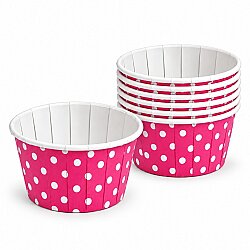 Muffin Kek Kapsülü 50'li Pembe Puantiyeli - ROLL-UP