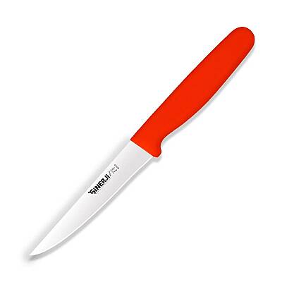 Düz Sebze Bıçağı 11 cm Kırmızı - 1