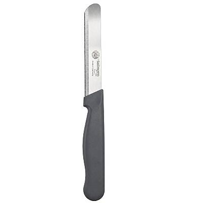 Tırtıklı Sebze Doğrama Bıçağı 11 cm Gri - 2