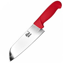 Santoku Şef Bıçağı 17,5 cm Kırmızı 