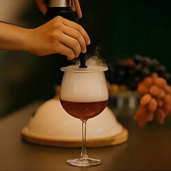 Şeffaf Tütsüleme Kapağı 12 cm - DincKitchen (1)