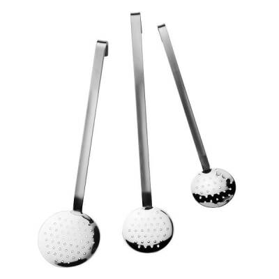 304 Paslanmaz Çelik Servis Kevgiri 51 cm (No: 4) - 1