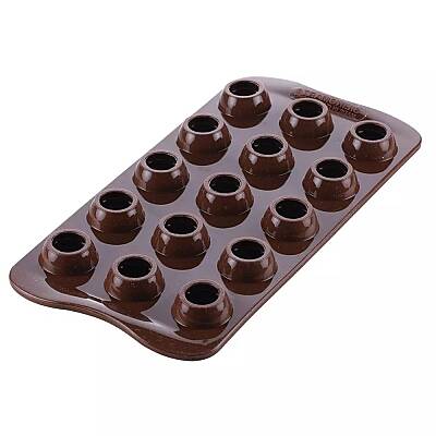 Choco Spiral Silikon Çikolata Kalıbı 15'li - 2