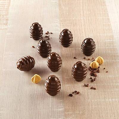 Choco Spiral Silikon Çikolata Kalıbı 15'li - 3