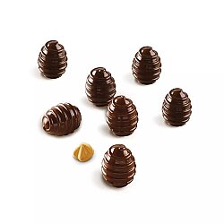 Choco Spiral Silikon Çikolata Kalıbı 15'li - 4