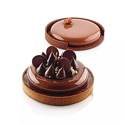 Delikli Tart Çemberi ve Silikon Kalıbı 15 cm - 6