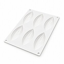 3D Delikli Tart Çemberi ve Silikon Kalıbı 6'lı 12x4 cm - 3