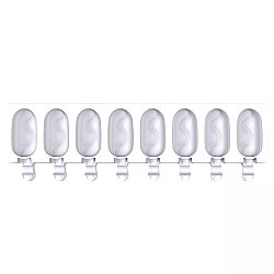 Silikon Mini Dondurma Kalıbı GEL18M Classic Wave 16'lı - 3