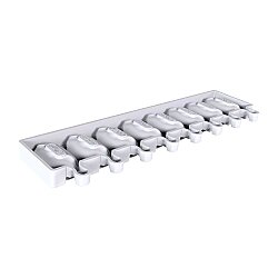 Silikon Mini Dondurma Kalıbı GEL18M Classic Wave 16'lı - 4
