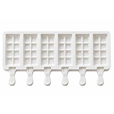 Silikon Dondurma Kalıbı GEL02 Choco Stick 12'li - 1