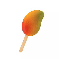Silikon Mango Dondurma Kalıbı GEL20 12'li - 5