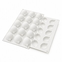 Limon Formlu Silikon Tatlı Kalıbı 15’li - 1