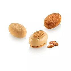 3D Oval Silikon Pasta ve Kek Kalıbı 15'li - 4
