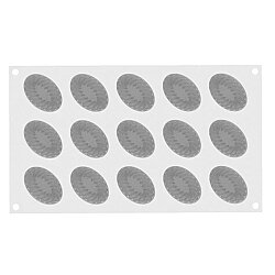 Pleincoeur Oval 28 Silikon Pasta Kek Kalıbı 15'li - 2