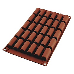 Mini Baton Silikon Pasta Kek Kalıbı 30'lu - SİLİKOMART