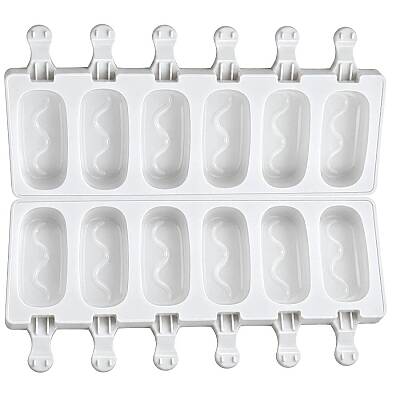 Silikon Dondurma Kalıbı GEL18 Classic Wave - 2