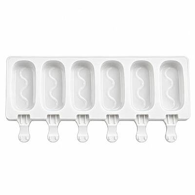 Silikon Dondurma Kalıbı GEL18 Classic Wave - 1