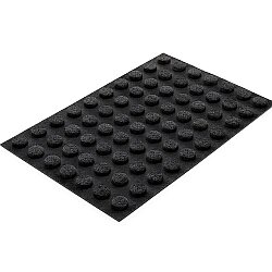 Silikon Mini Tart Kalıbı Air Plus 36 Round 70 Gözlü - SİLİKOMART