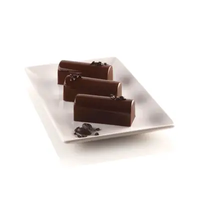 Midi Bûche Silikon Pasta ve Kek Kalıbı 9’lu - 2