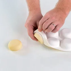 Silikomart Silikon Pasta & Kek Kalıbı Stone 85 - 3