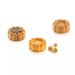 Mini Charlotte Silikon Pasta ve Kek Kalıbı 18'li - 3