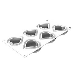 Heartix 85 Silikon Pasta ve Kek Kalıbı 6'lı - 4