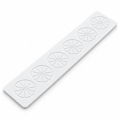 The Slice of Citrus 100 Silikon Pasta Kek Kalıbı 6'lı - 3