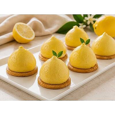 3D Limon Silikon Kalıp 8 Gözlü - 5