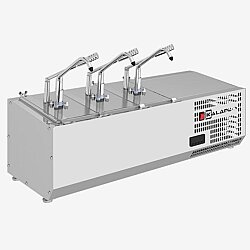 Soğutmalı 3 Kollu Sos Pompası 3 x 5,25 L - KALANDO