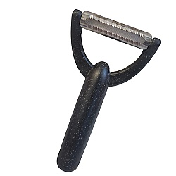 Tırtıklı Soyacak Y Tipi 13 cm Siyah - GGS