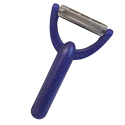 Tırtıklı Soyacak Y Tipi 13 cm Lila - GGS
