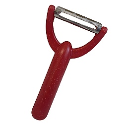 Tırtıklı Soyacak Y Tipi 13 cm Kırmızı - GGS