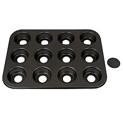 Tabanı Çıkabilen Muffin ve Kek Kalıbı 12'li 