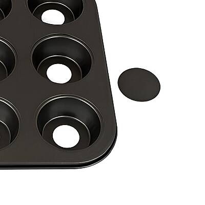 Tabanı Çıkabilen Muffin ve Kek Kalıbı 12'li - 2