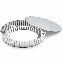 Çıkarılabilir Tabanlı Tart ve Kek Kalıbı 24 cm - 2