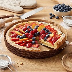 Kağıt Tart Kalıbı 24 cm 5'li - DİNC KİTCHEN (1)