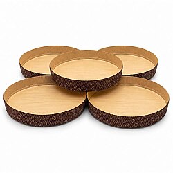 Kağıt Tart Kalıbı 24 cm 5'li - 3