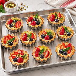 Tartolet ve Petifür Kalıbı Papatya No:1 10'lu Set - 2