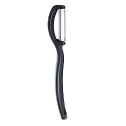 Düz Bıçaklı Yan Soyacak 17,5 cm Siyah - 2